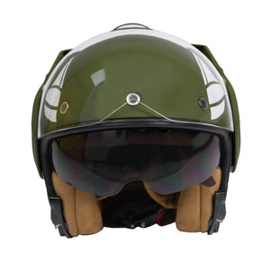 ByCity 180 Tech Full Face Flip Helmet - Green R22.06 - Salt Flats Clothing