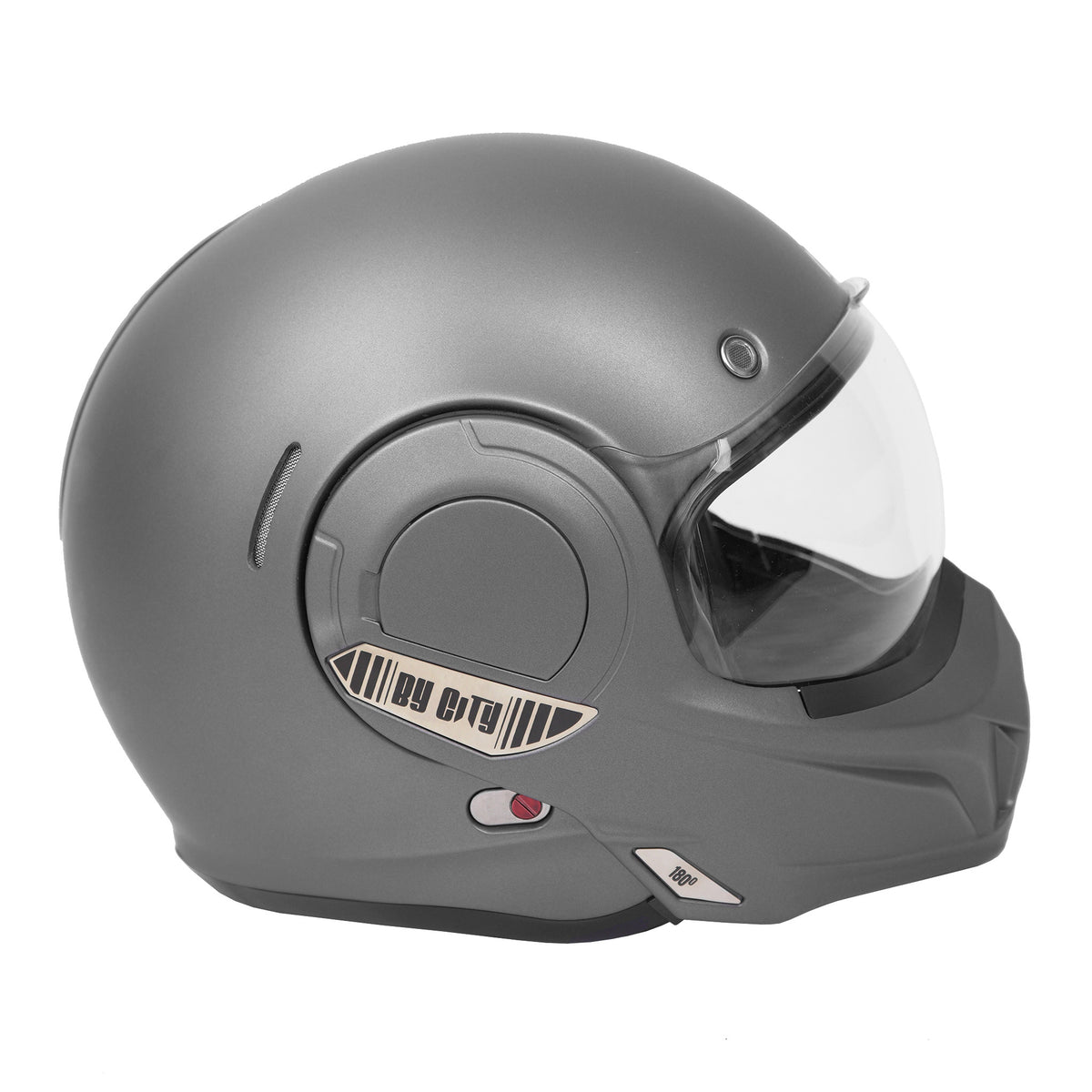 ByCity 180 Tech Full Face Flip Helmet - Grey R22.06 - Salt Flats Clothing
