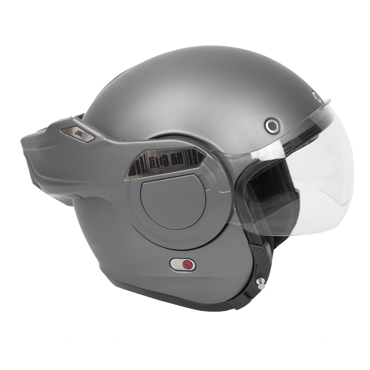ByCity 180 Tech Full Face Flip Helmet - Grey R22.06 - Salt Flats Clothing