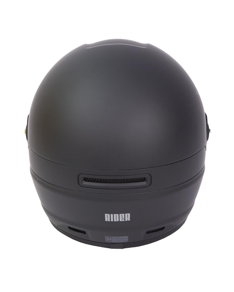 ByCity Rider Full Face Helmet - Matt Black R22.06 - Salt Flats Clothing