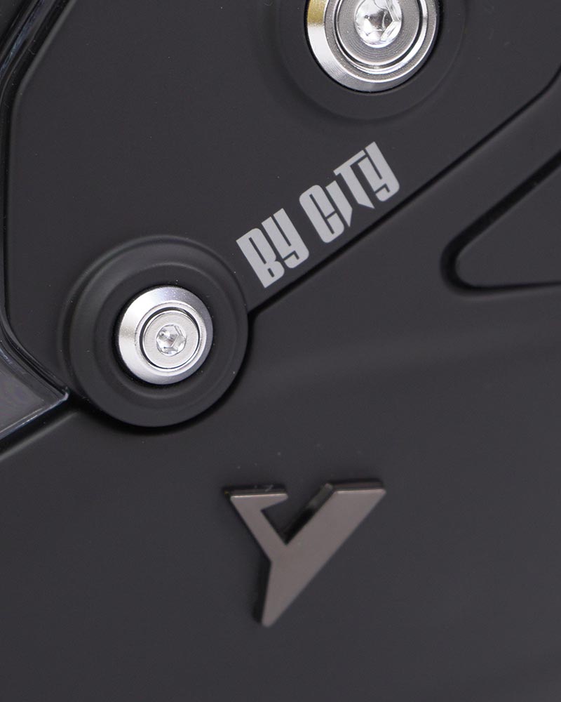 ByCity Rider Full Face Helmet - Matt Black R22.06 - Salt Flats Clothing