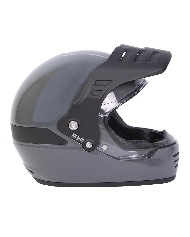 ByCity Rider Full Face Helmet - Grey R22.06 - Salt Flats Clothing