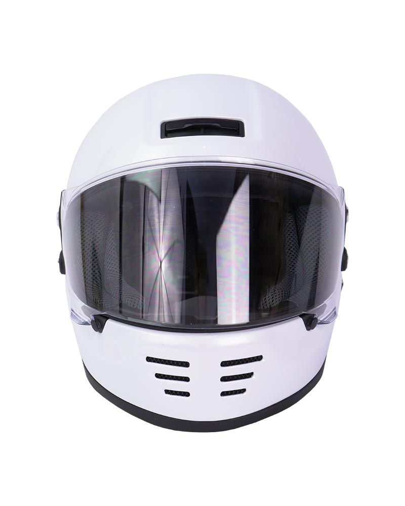 ByCity Rider Full Face Helmet - White R22.06 - Salt Flats Clothing