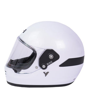 ByCity Rider Full Face Helmet - White R22.06 - Salt Flats Clothing