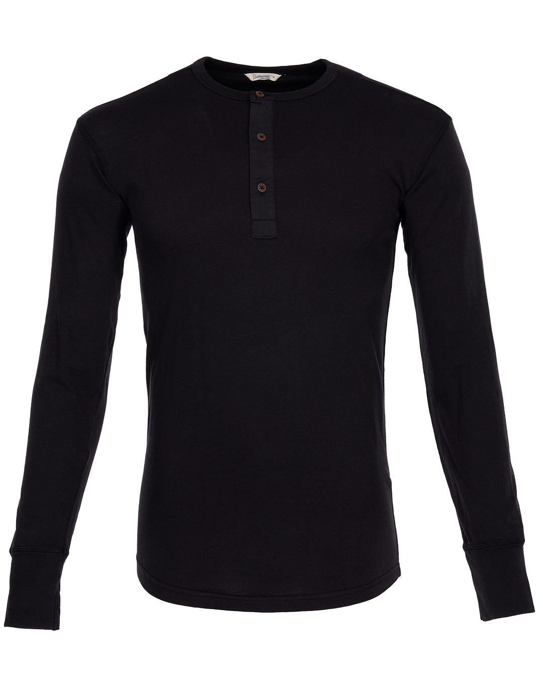 Pike Brothers 1927 Henley Shirt - Faded Black - Salt Flats Clothing