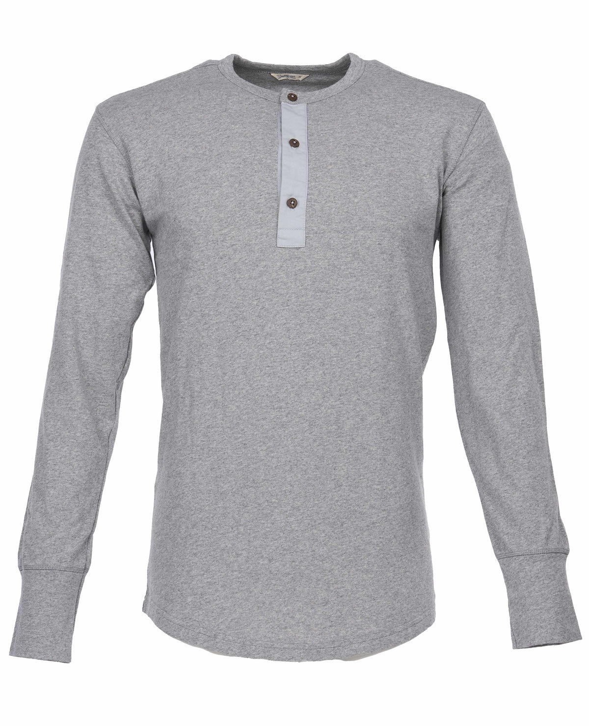 Pike Brothers 1927 Henley Shirt - Light Grey - Salt Flats Clothing