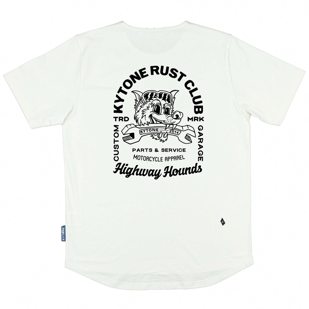 Kytone Highway Hound Men's T'Shirt - Ecru - Salt Flats Clothing