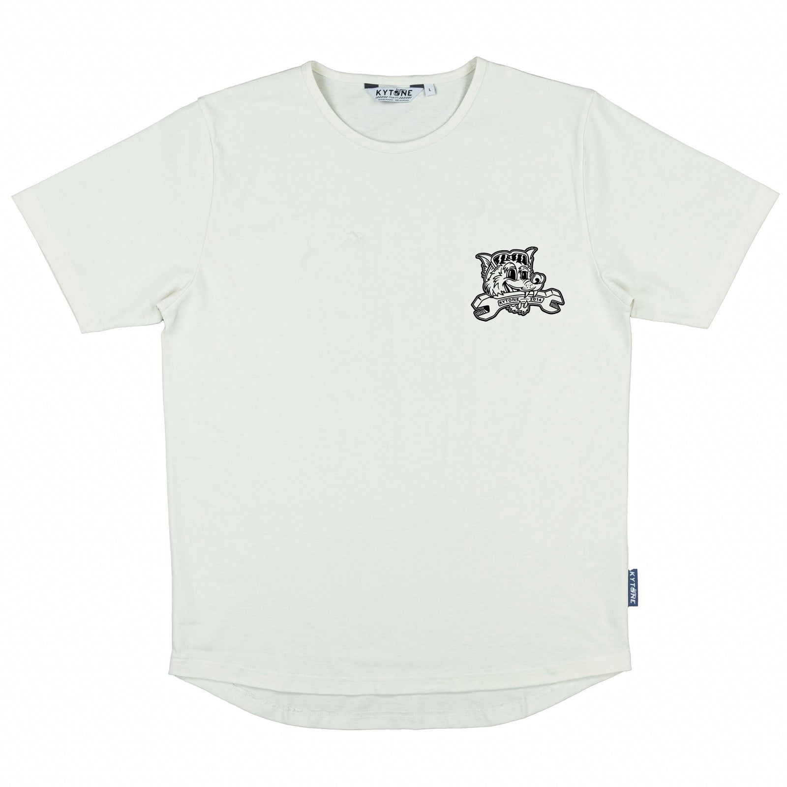 Kytone Highway Hound Men's T'Shirt - Ecru - Salt Flats Clothing
