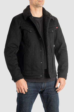 Pando Moto Husky 2.0 Men's Jacket - Black - Salt Flats Clothing