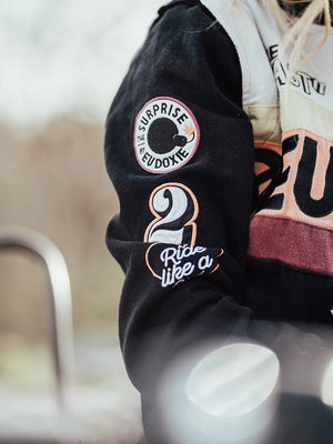 Eudoxie Technical Nascar Racing Pro Ladies Textile Motorcycle Jacket - Salt Flats Clothing