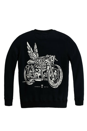 Pando Moto John Wing 01 Sweatshirt - Salt Flats Clothing