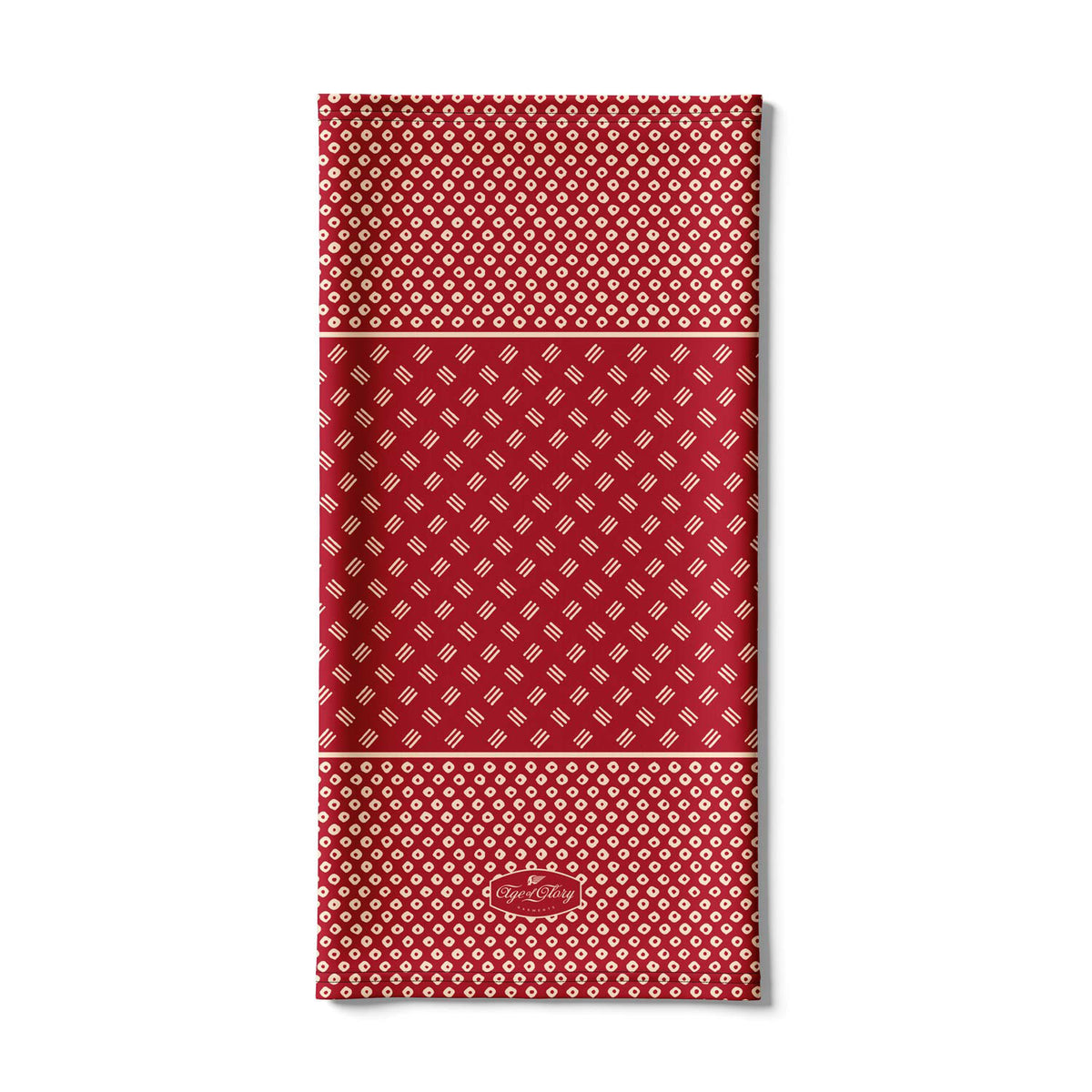 Age of Glory Kanoko Red Bandana Tube - Salt Flats Clothing