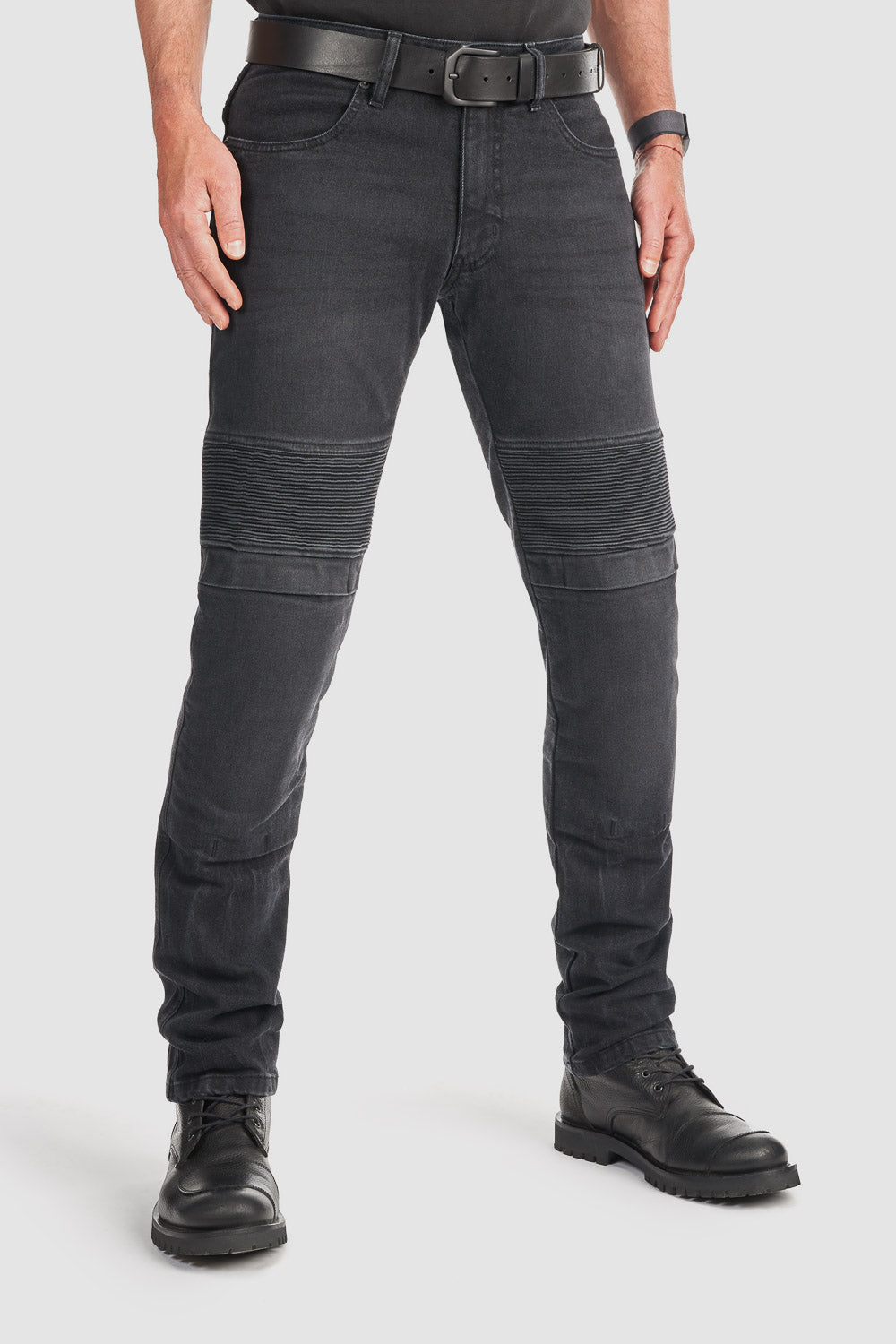 Pando Moto Karl Devil AAA Men's Slim Jean - Black - Salt Flats Clothing