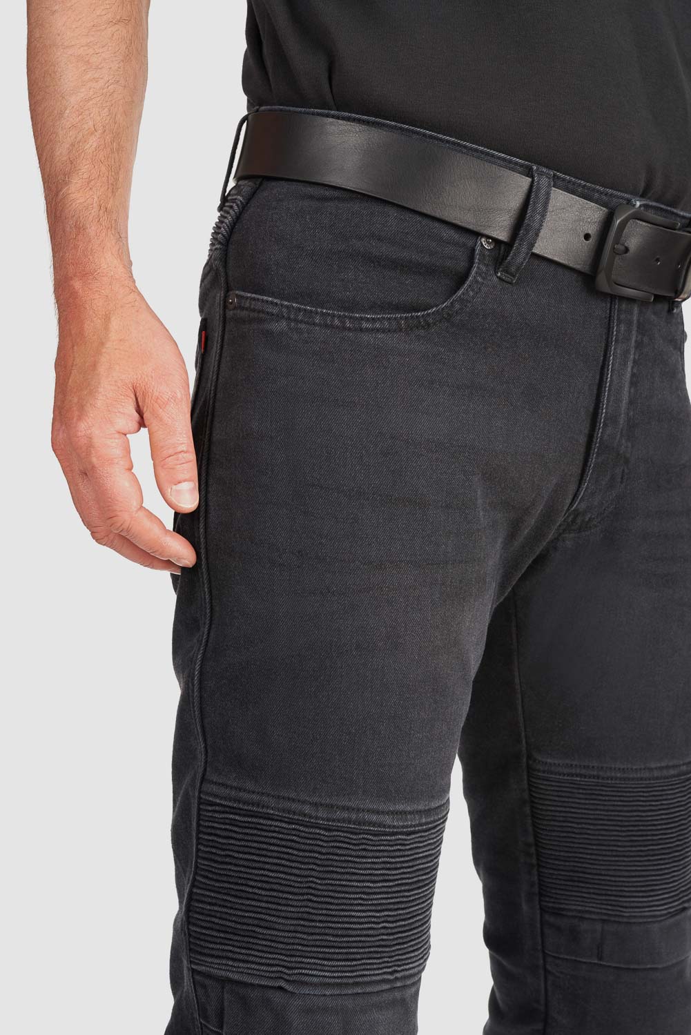 Pando Moto Karl Devil AAA Men's Slim Jean - Black - Salt Flats Clothing