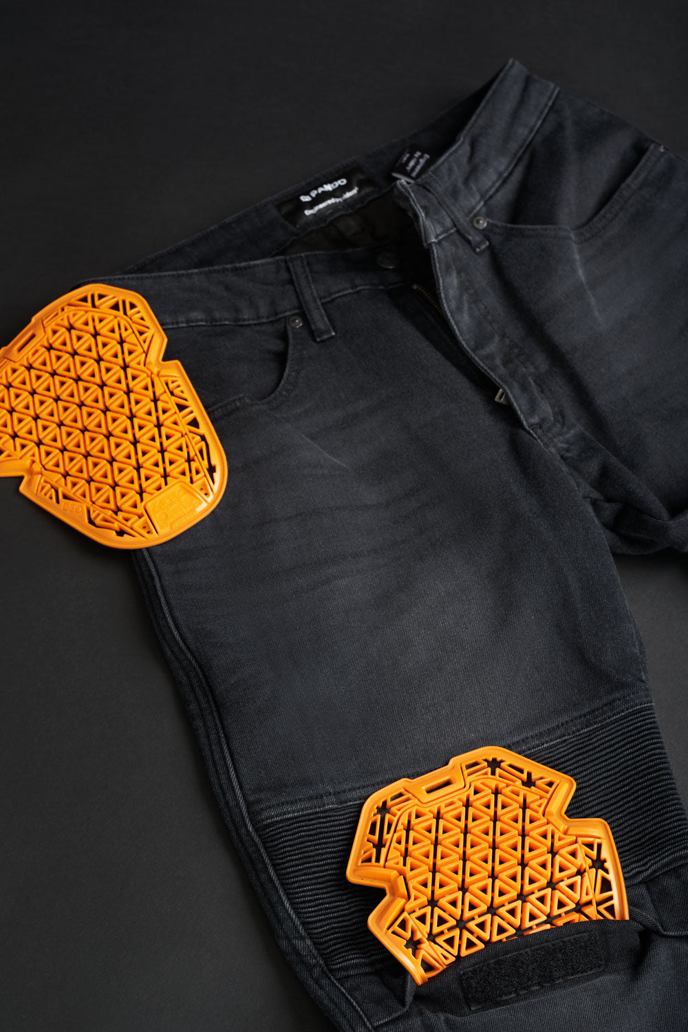 Pando Moto Karl Devil AAA Men's Slim Jean - Black - Salt Flats Clothing