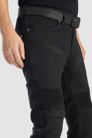 Pando Moto KarlDo Slim Men's  Jean - Black - Salt Flats Clothing