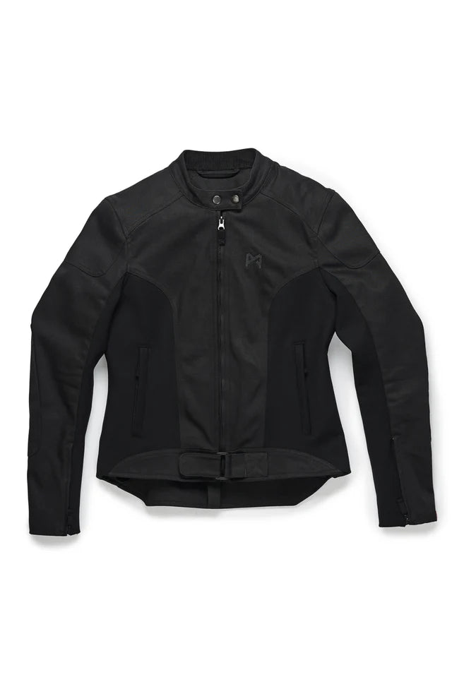 Pando Moto Luna AAA Ladies Jacket - Black - Salt Flats Clothing