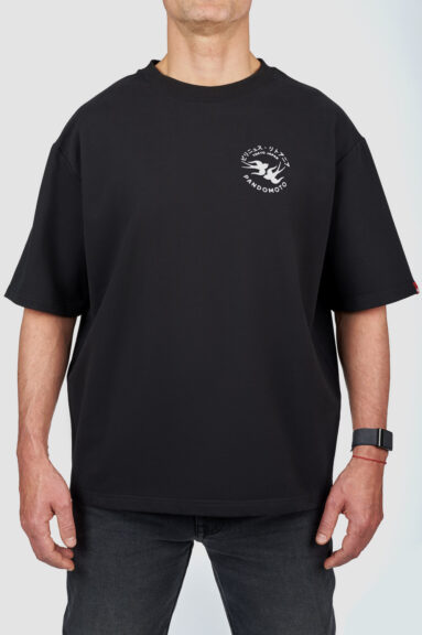 Pando Moto Luke Tokyo Oversized Unisex T'Shirt - Salt Flats Clothing