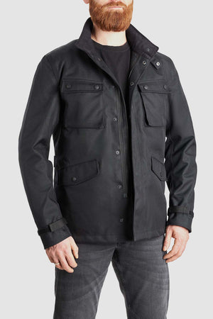 Pando Moto M65 WP Jacket - Black - Salt Flats Clothing