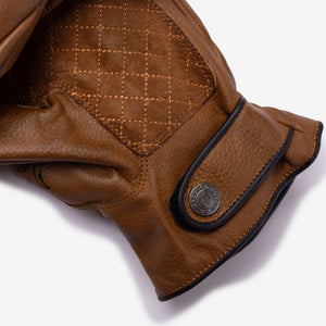 MacLeod Motor Co Outlaw Gloves - Brown - Salt Flats Clothing