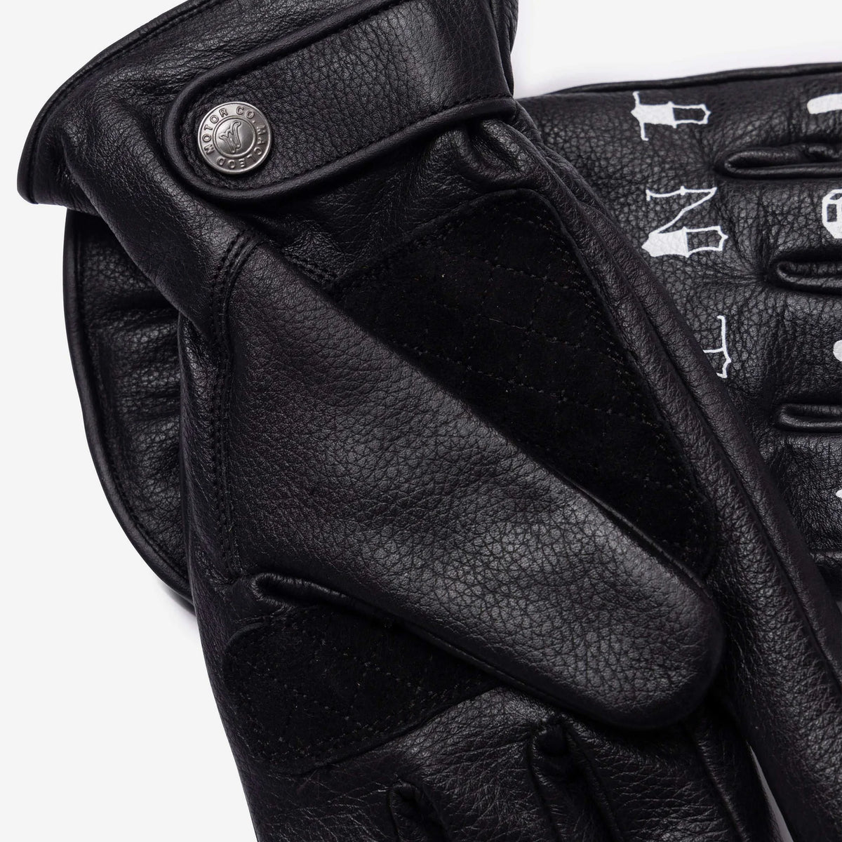 MacLeod Motor Co Hell Bent Gloves - Black - Salt Flats Clothing