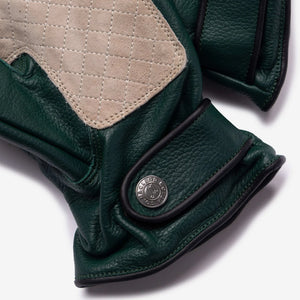 MacLeod Motor Co Hold Fast Gloves - Green - Salt Fats Clothing