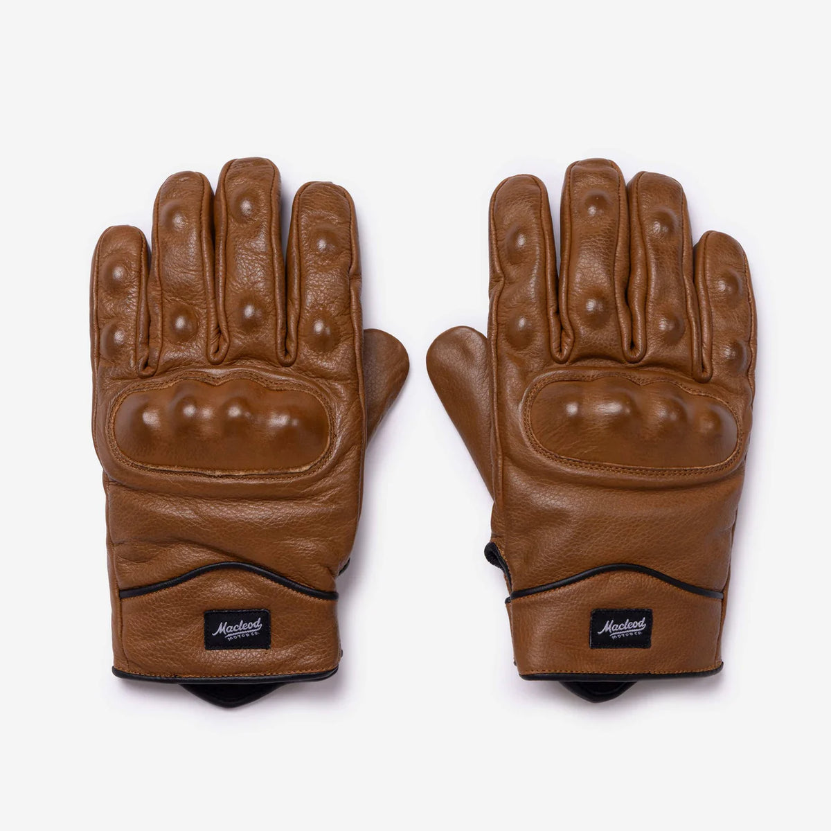 MacLeod Motor Co Rebel Men's KP Gloves - Brown - Salt Flats Clothing 