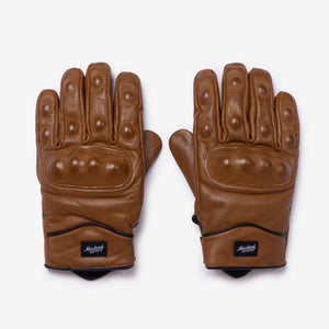 MacLeod Motor Co Rebel Men's KP Gloves - Brown - Salt Flats Clothing 