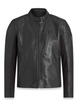 Belstaff Mistral Men's Jacket Leather Black - Salt Flats Clothing