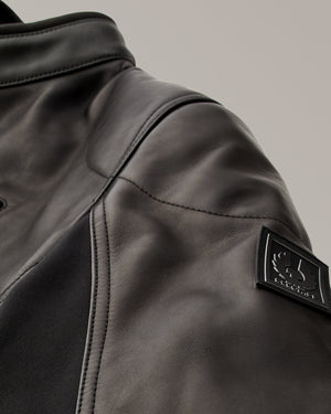 Belstaff Mistral Men's Jacket Leather Black - Salt Flats Clothing