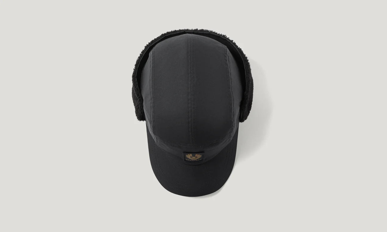 Belstaff Moorby Cap - Black - Salt Flats Clothing