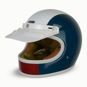 Hedon Motocross Peak - White - Salt Flats Clothing