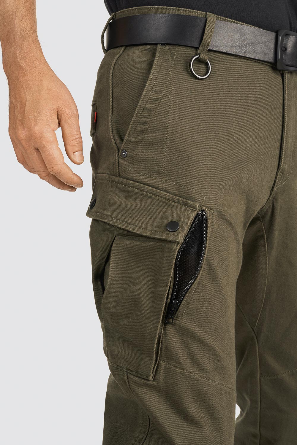 Pando Moto Mark AAA Men's Jean - Olive - Salt Flats Clothing