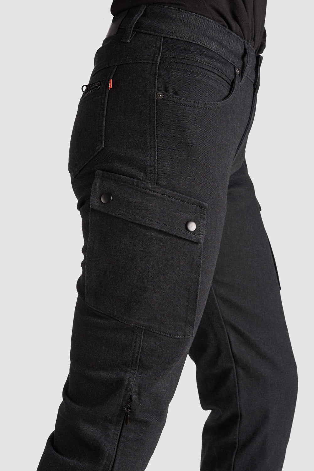 Pando Moto Mila Ladies Cargo - Black - Salt Flats Clothing