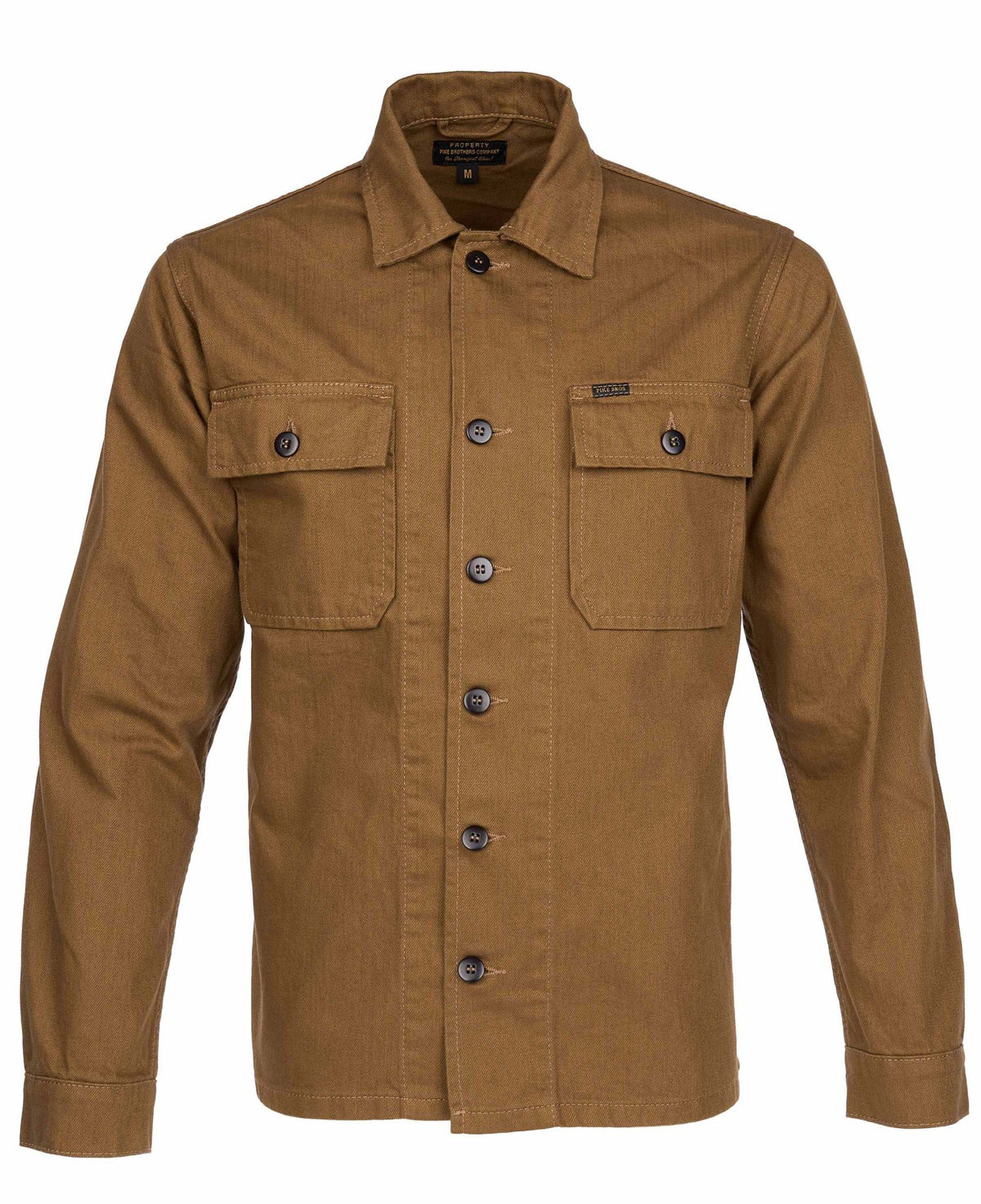 Pike Brothers 1962 OG-107 Shirt - Brown - Salt Flats Clothing