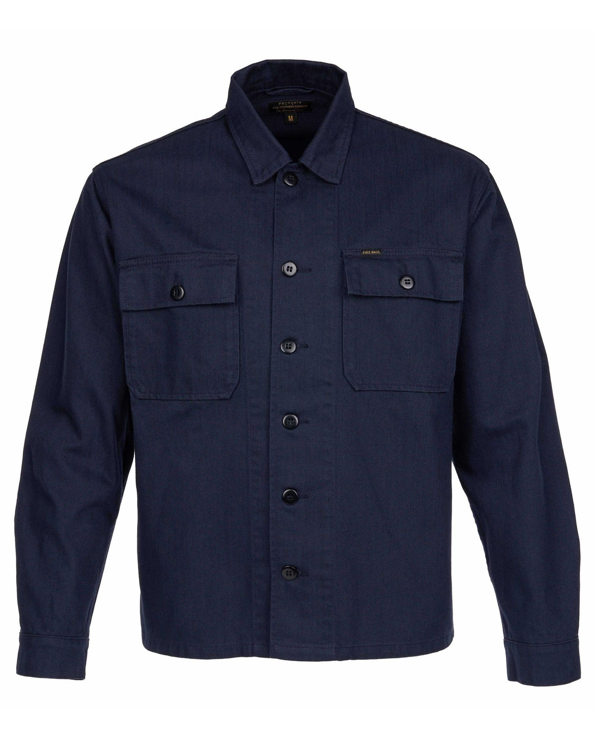 Pike Brothers 1962 OG-107 Shirt - Navy - Salt Flats Clothing