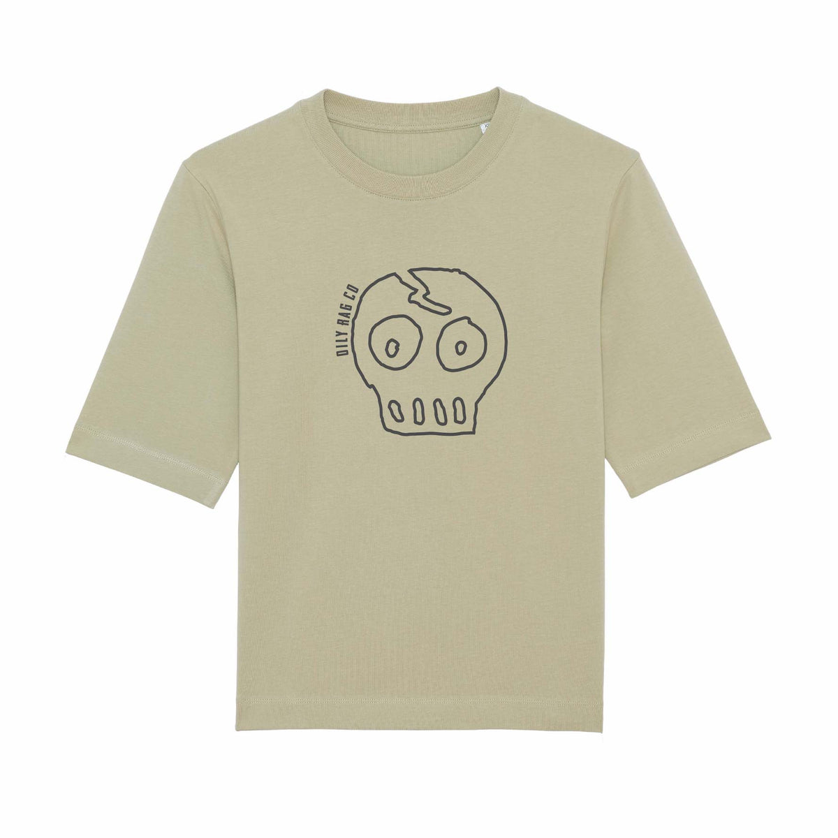 Oily Rag Ladies Noggin - Boxy Heavy T'Shirt