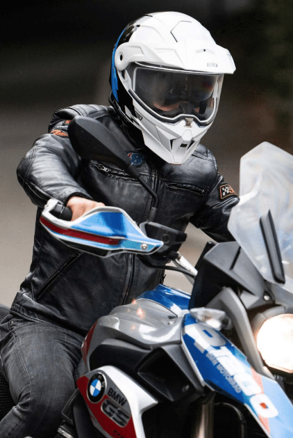 Origine Adventure 22.06 Full Face Flip Helmet - Cyborg Red White Black - Salt Flats Clothing