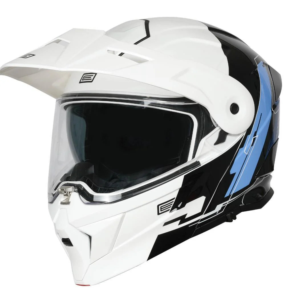 Origine Adventure 22.06 Full Face Flip Helmet - Cyborg Red White Black - Salt Flats Clothing