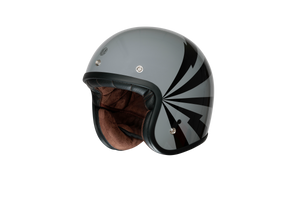 Origine Primo 22.06 Open Face Helmet - Flash Gloss Salt Flats Clothing