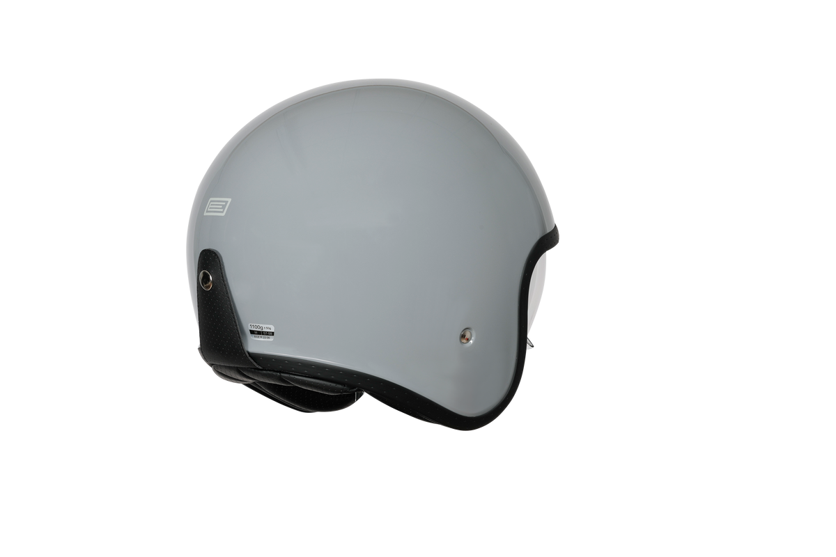 Origine Spirit 22.06 Open Face Helmet - Gloss Grey - Salt Flats Clothing