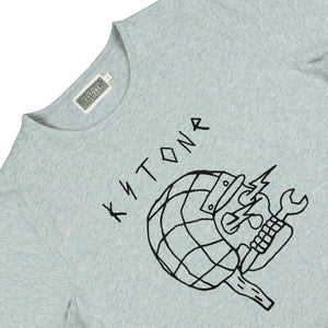 Kytone Outline Grey T'Shirt - Salt Flats Clothing