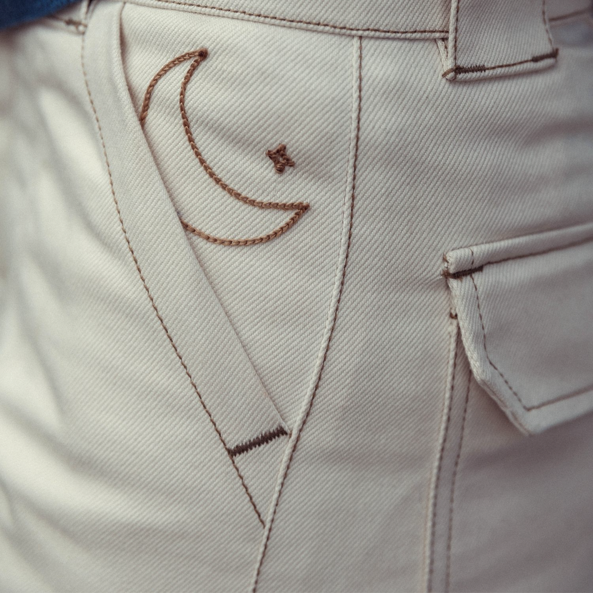 Wildust Sisters  Overland Ladies Cargo Trousers - Ivory - Salt Flats Clothing