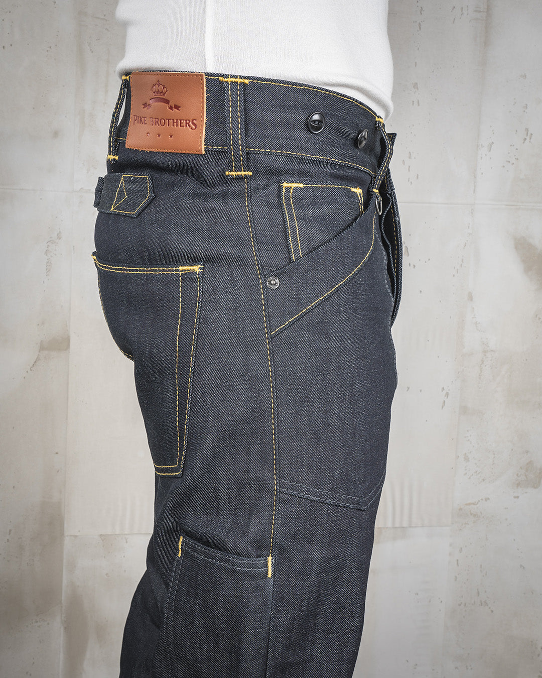 Pike Brothers 1936 Chopper Jeans 11oz - Salt Flats Clothing