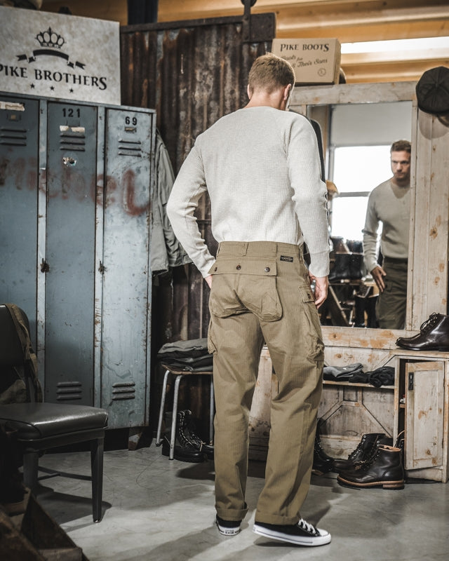 Pike Brothers 1944 Monkey Trouser - Olive - Salt Flats Clothing