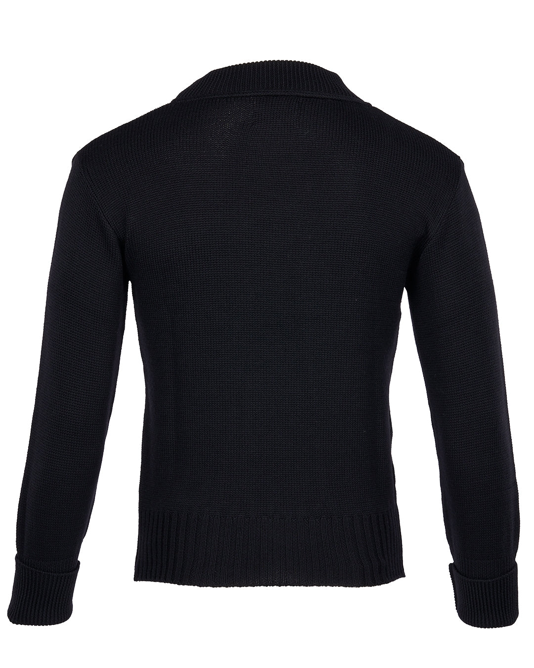 Pike Brothers 1941 USN Seaman Sweater Black - Salt Flats Clothing