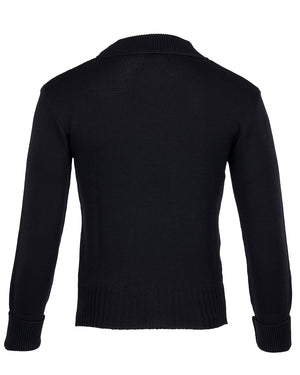 Pike Brothers 1941 USN Seaman Sweater Black - Salt Flats Clothing