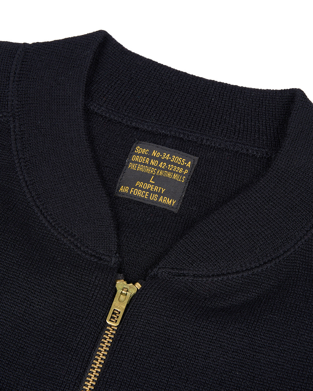 Pike Brothers 1943 C2 Sweater - Black - Salt Flats Clothing