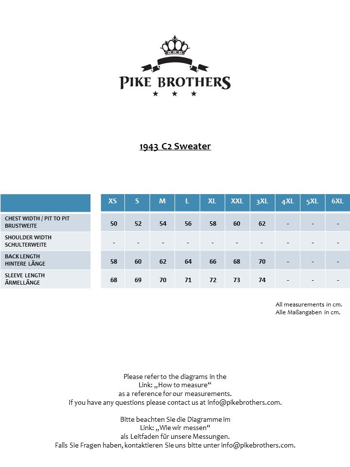 Pike Brothers 1943 C2 Sweater - Black - Salt Flats Clothing