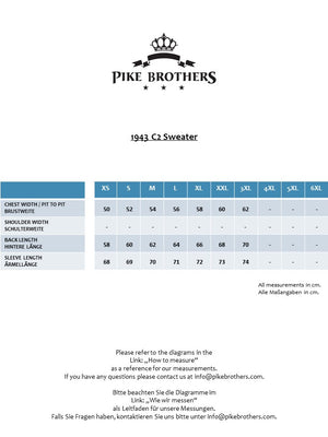 Pike Brothers 1943 C2 Sweater - Black - Salt Flats Clothing